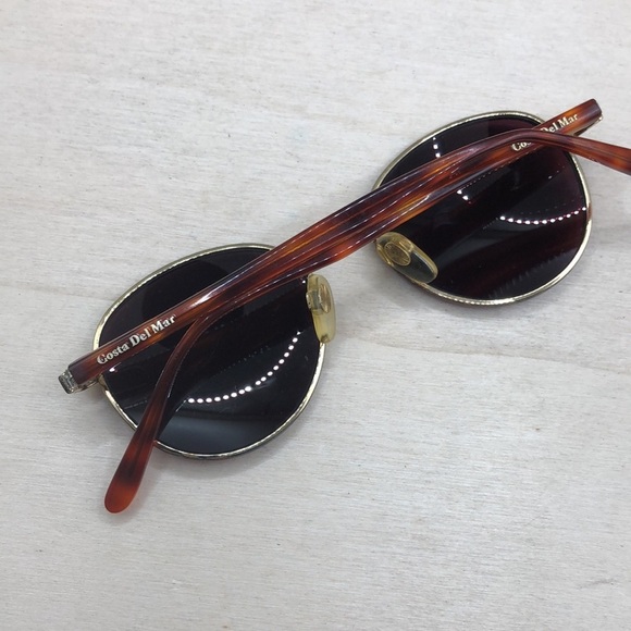 Costa Del Mar Sanibel Vintage Sunglasses Handmade Tortoise Brown. main image 7